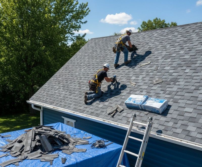 Asphalt Roof Replacement in Nashua, NH