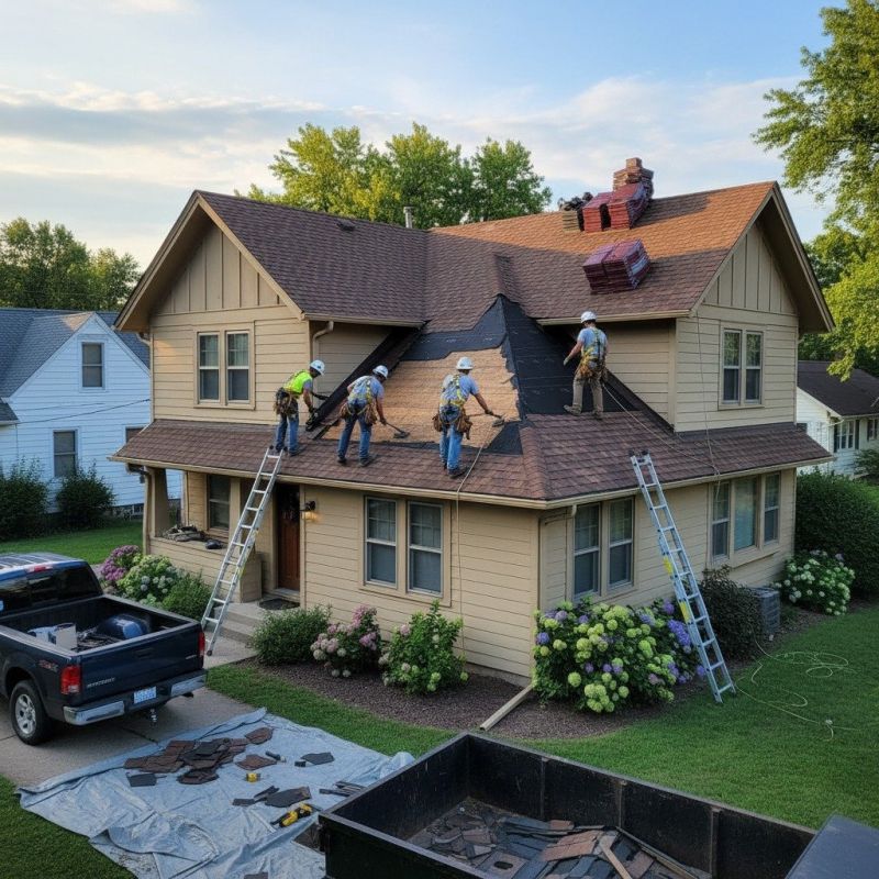Leaky Roof Replacement in Fredericksburg, VA