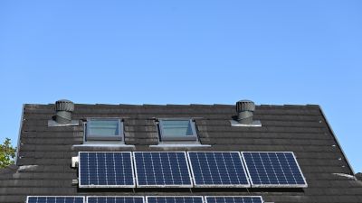 Roof Vent Installation on Sloped Roof